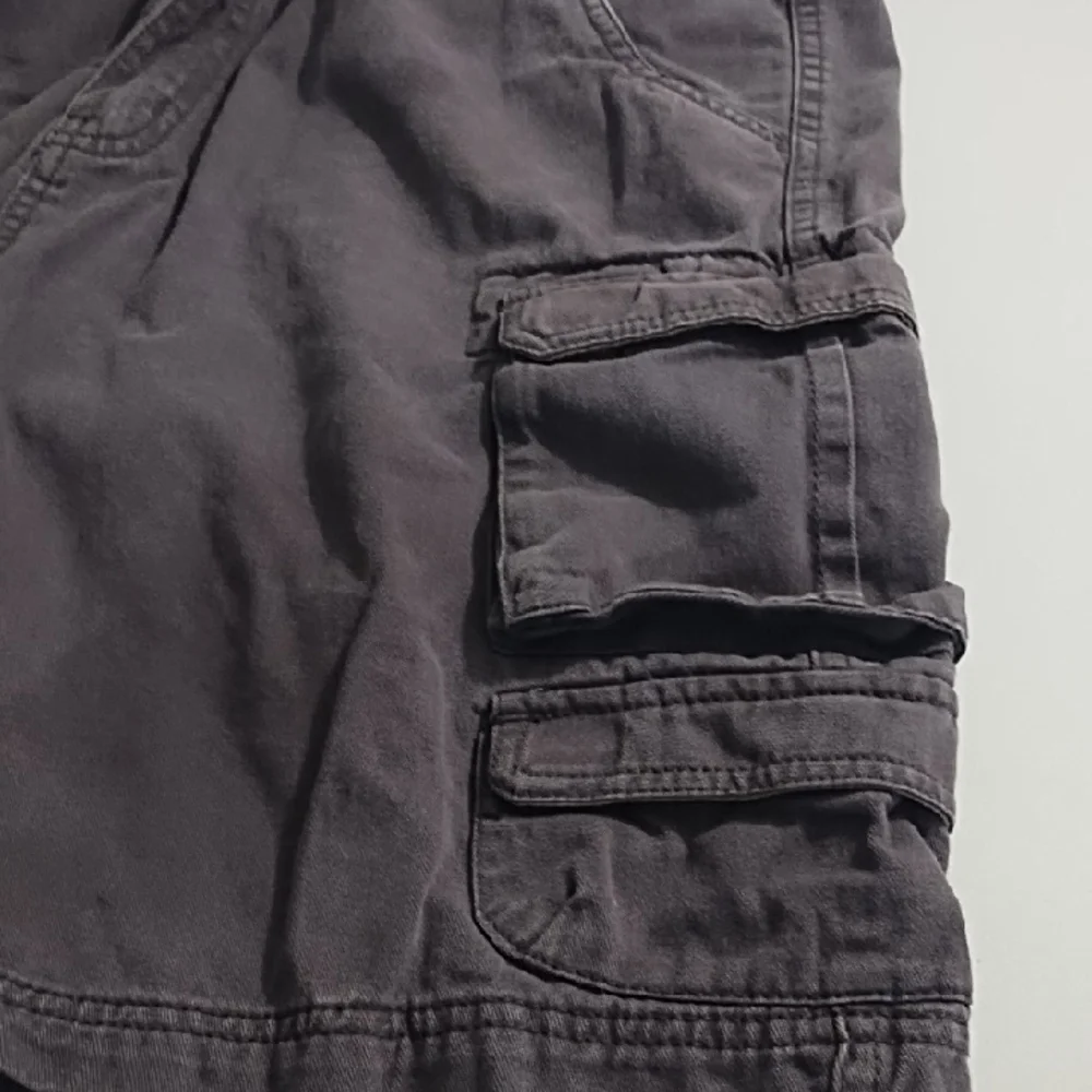 Men's Dark Gray Cargo Shorts